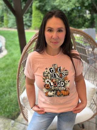 Give Thanks to the lord Tee
