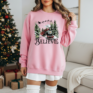 Believe Graphic  Sweatshirt