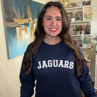 Jaguars Bold White Sweatshirt
