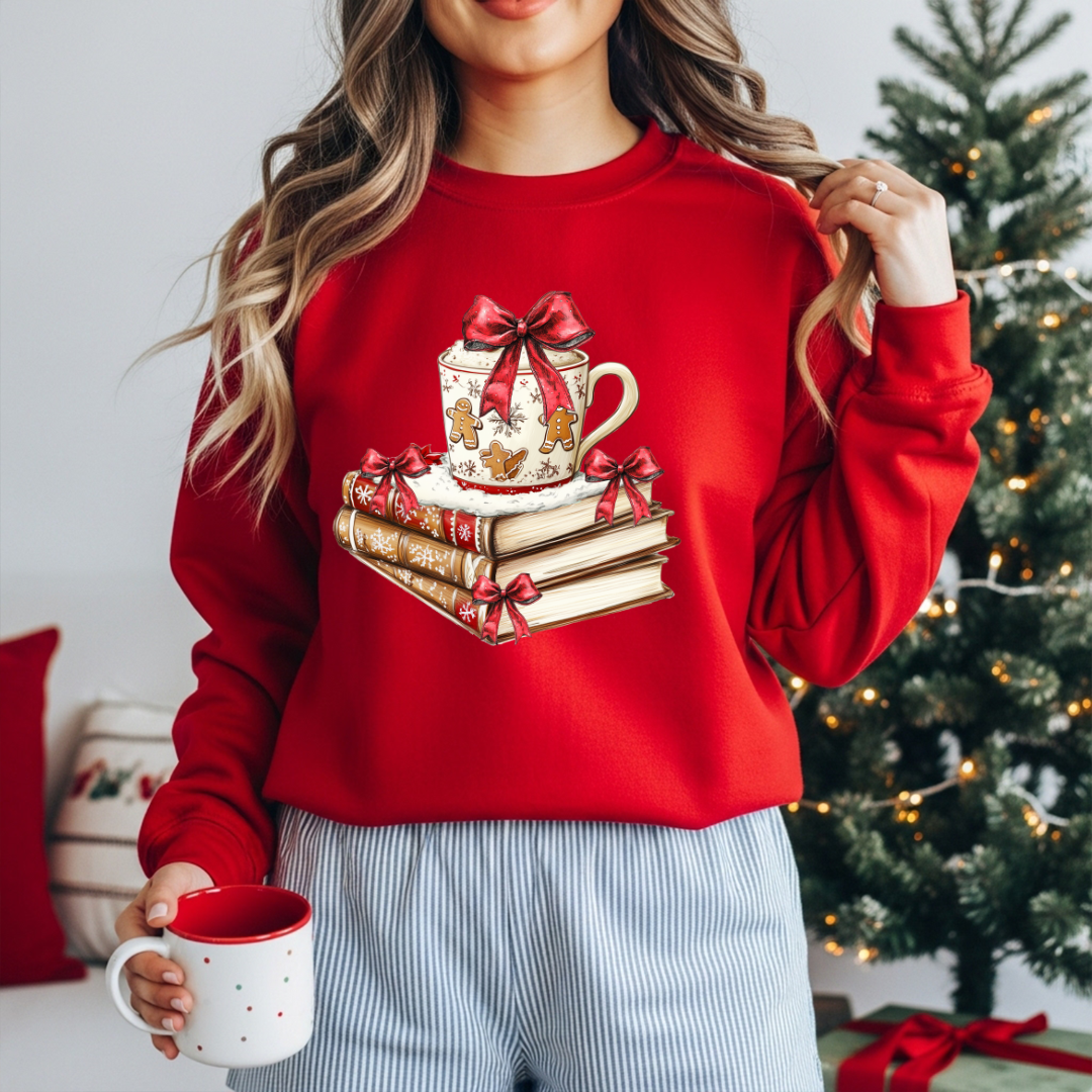 Christmas Books Sweatshirt