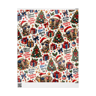Bipartisan Christmas Wrapping Paper