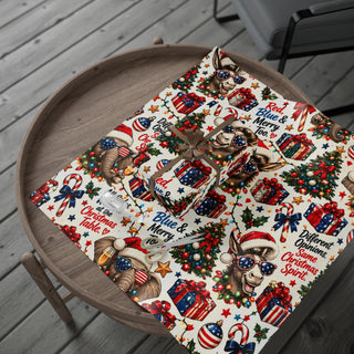 Bipartisan Christmas Wrapping Paper