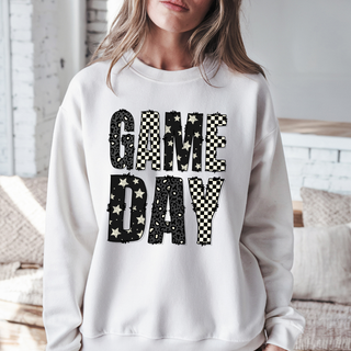 Checkered Game Day Sweatshirt