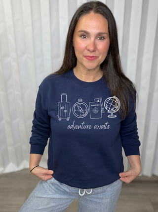 Adventure Awaits Sweatshirt
