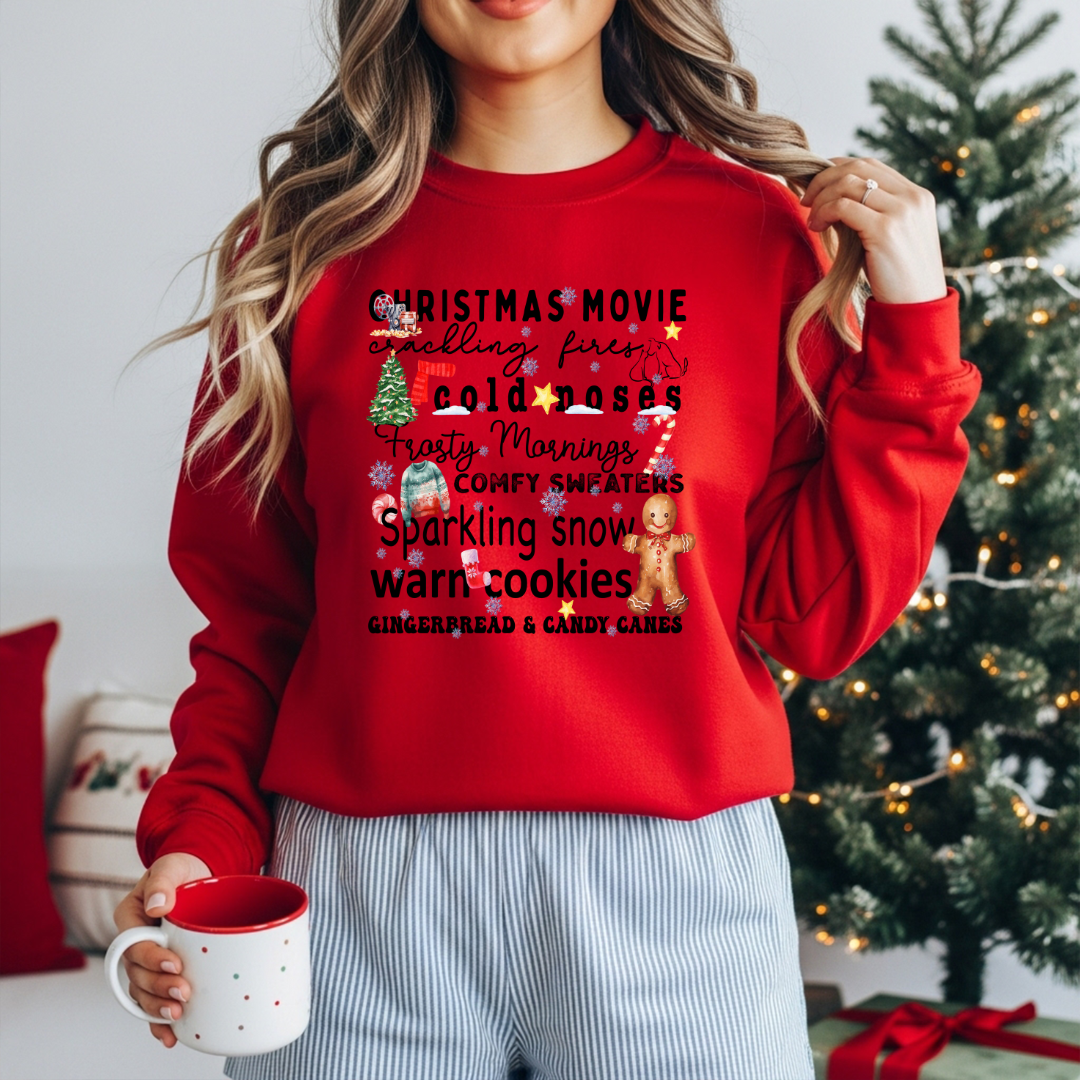 Favorite Christmas Things Sweatshirt