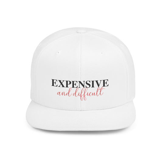 Expensive and Difficult Snapback Cap