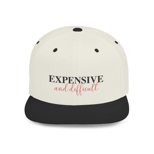 Expensive and Difficult Snapback Cap