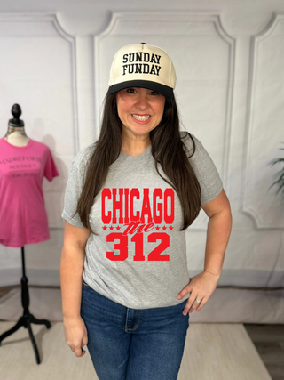 Chicago Bold Red Tee