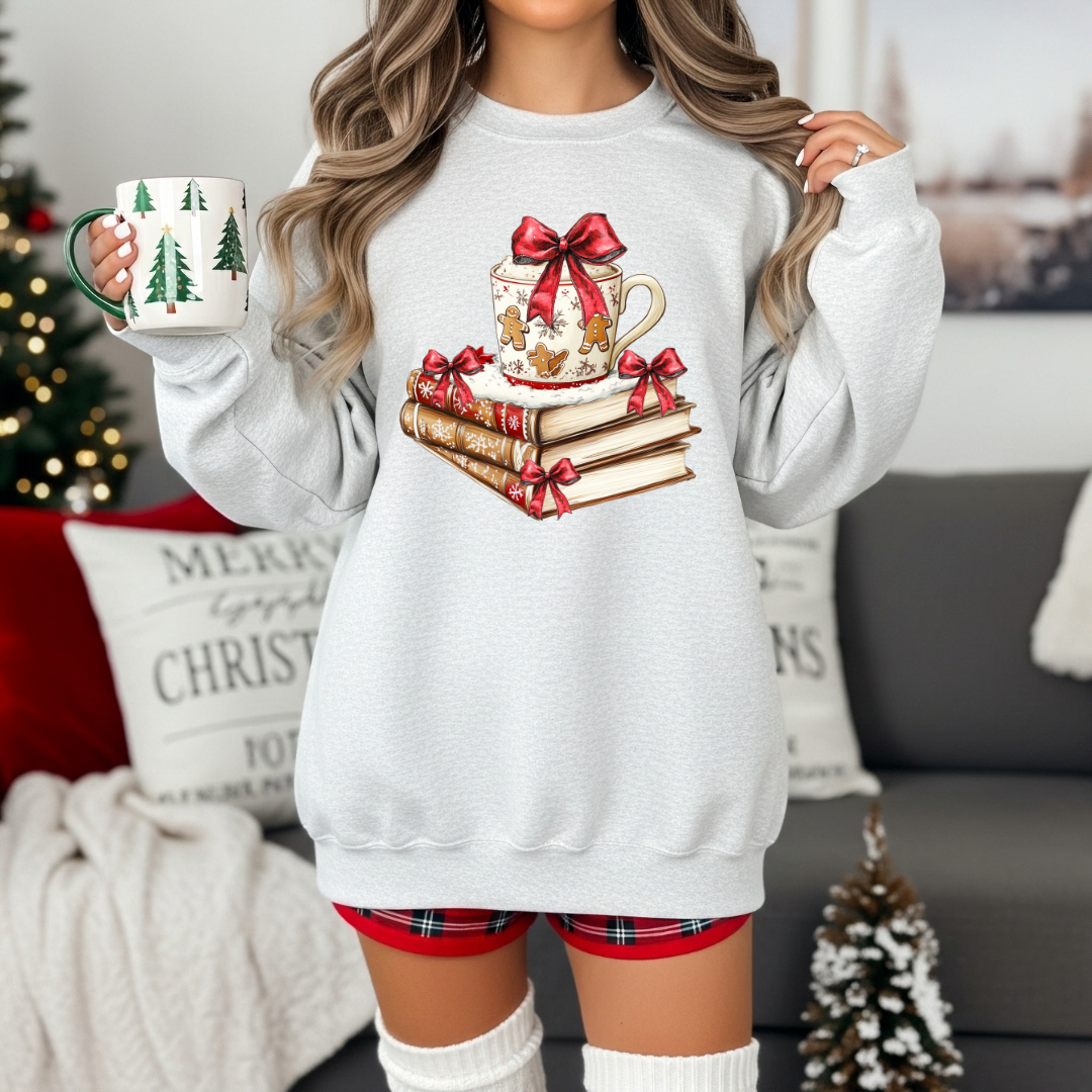 Christmas Books Sweatshirt