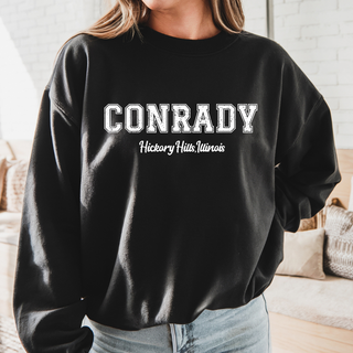 Conrady Hickory HIlls Bold White Sweatshirt