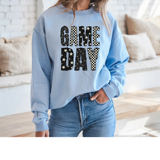Checkered Game Day Sweatshirt