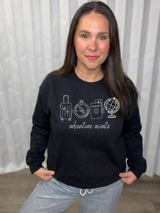 Adventure Awaits Sweatshirt