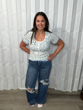 Bluebell Breeze Top