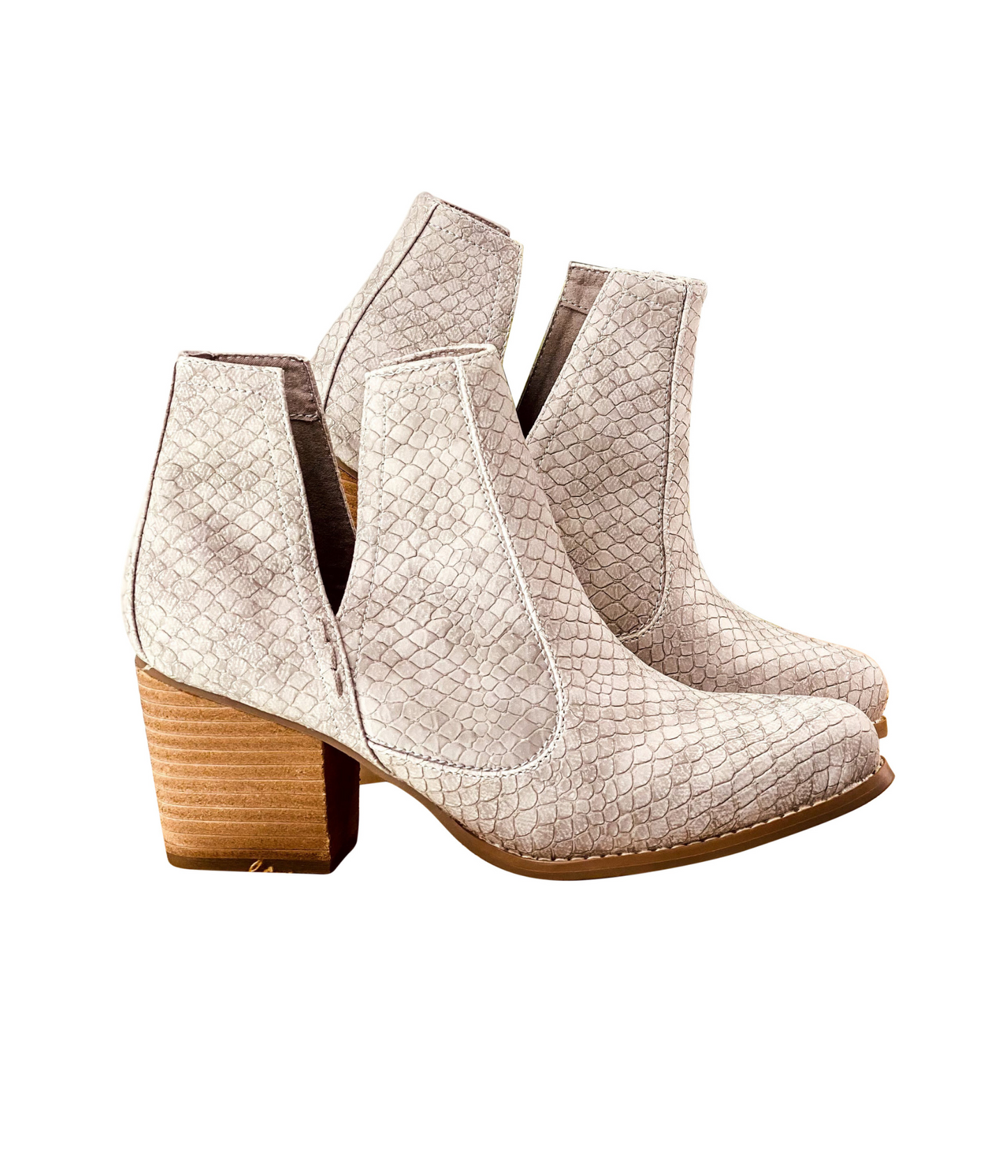 Tarim Bootie in Grey MadreForte LLC