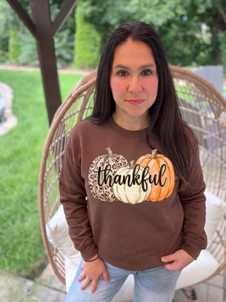Thankful Trio Pumpkins Sweatshirt