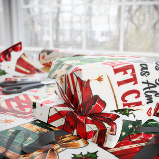 This Gift Was Almost a Gift Card | Christmas Wrapping Paper