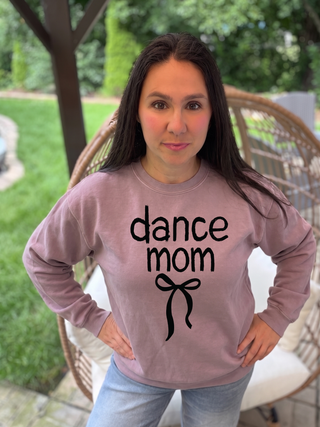 Dance Mom Bow Sweatshirt
