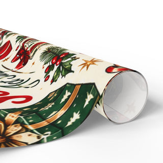 I bought you something act surpised Christmas Wrapping Paper