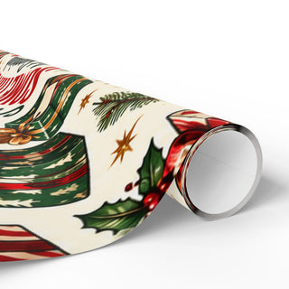 I bought you something act surpised Christmas Wrapping Paper