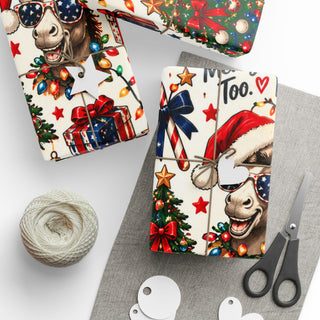 Bipartisan Christmas Wrapping Paper