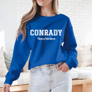 Conrady Hickory HIlls Bold White Sweatshirt