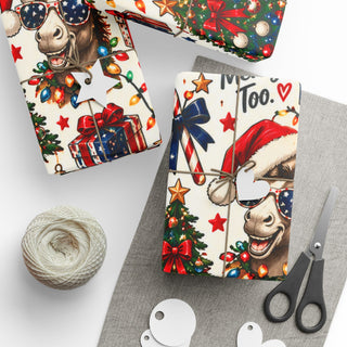 Bipartisan Christmas Wrapping Paper