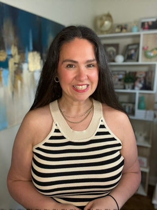 Perfect Conditions Striped Halter Tank