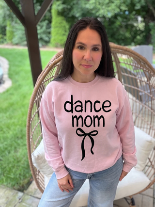 Dance Mom Bow Sweatshirt