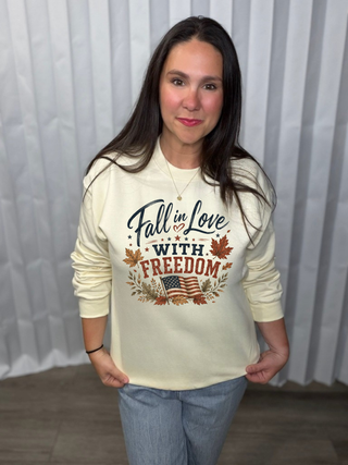 Fall In Love With Freedom Sweatshirt