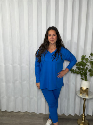 Zenana Endless Blue Lounge Set