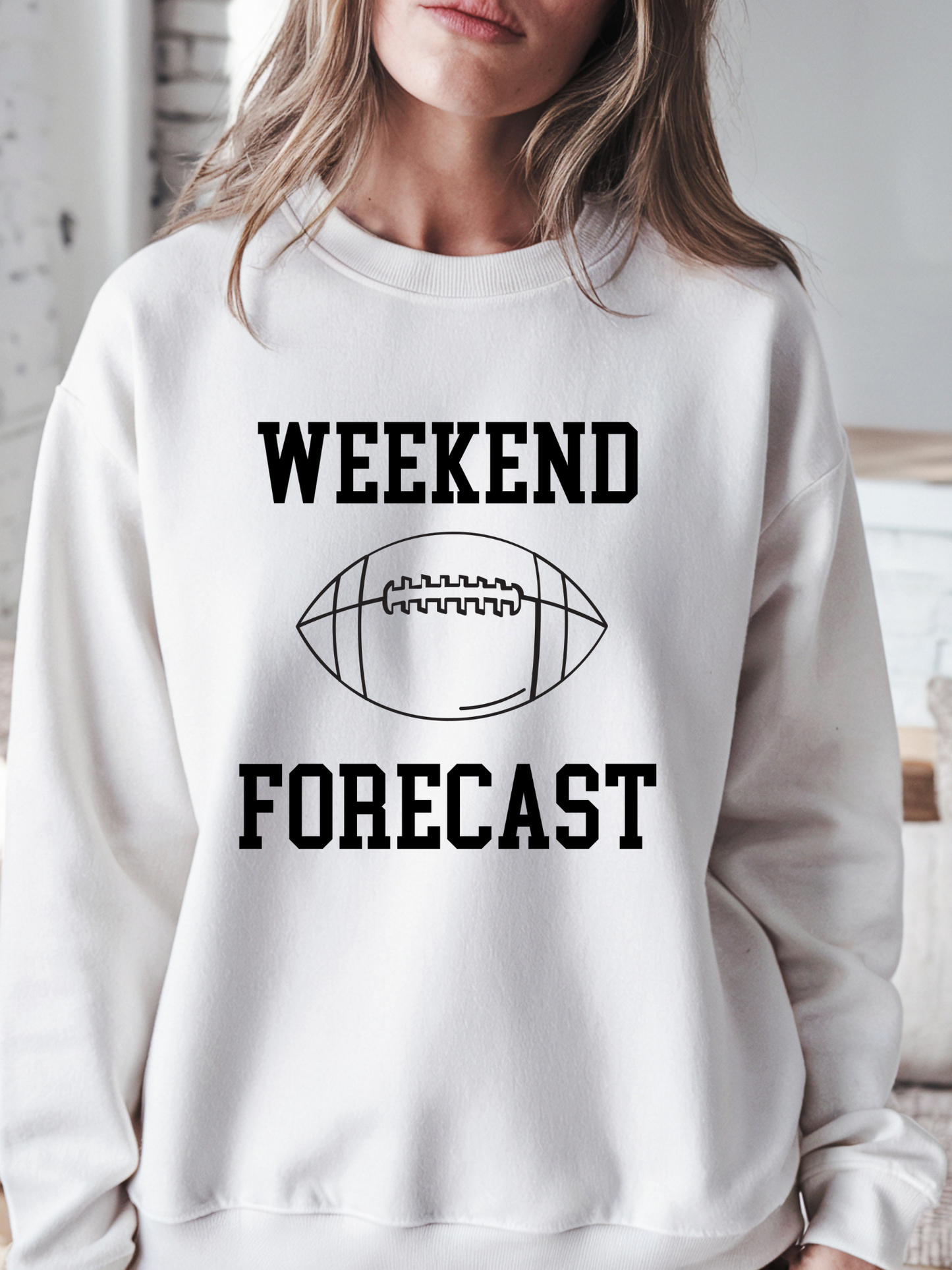 Weekend Forecast Football Sweatshirt