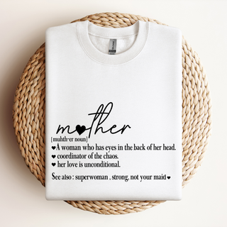 Mother Definition| Sweatshirt & Tee