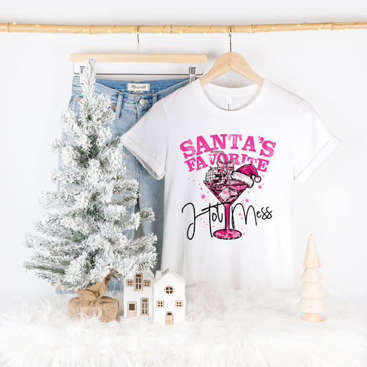 Santas Favorite Hot mess T-Shirt