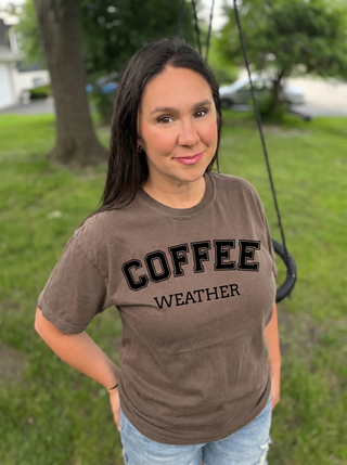 Coffee Weather Graphic Tee