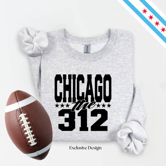 Chicago Bold Blk Sweatshirt