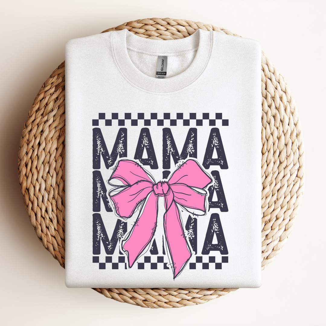 MAMA Checkered| Sweatshirt & Tee MadreForte LLC