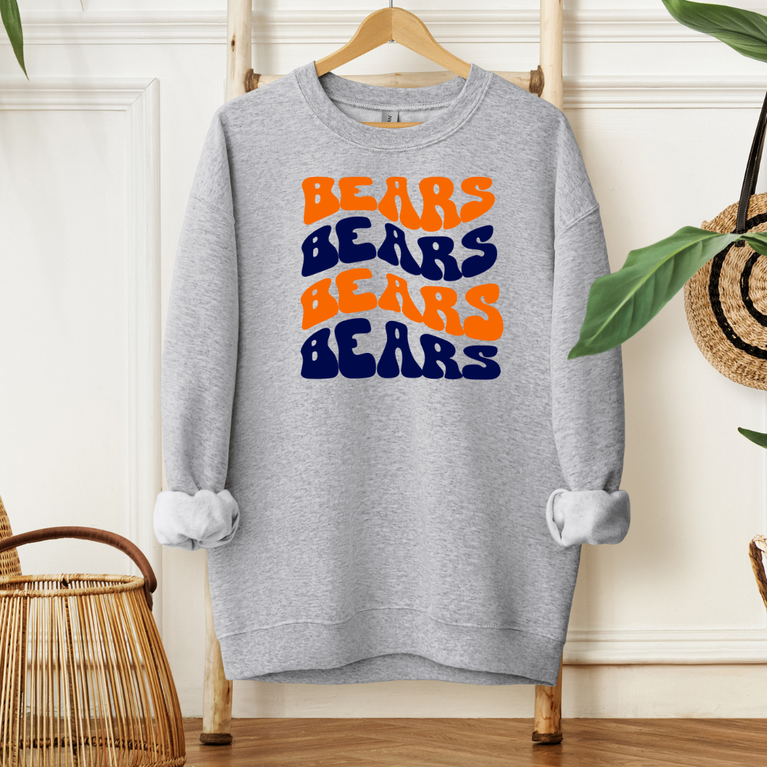 The Wavy Bears | Sweatshirt MadreForte LLC