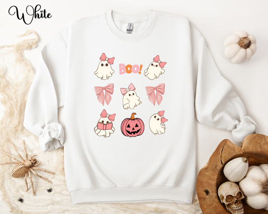 Pink Ghost Sweatshirt