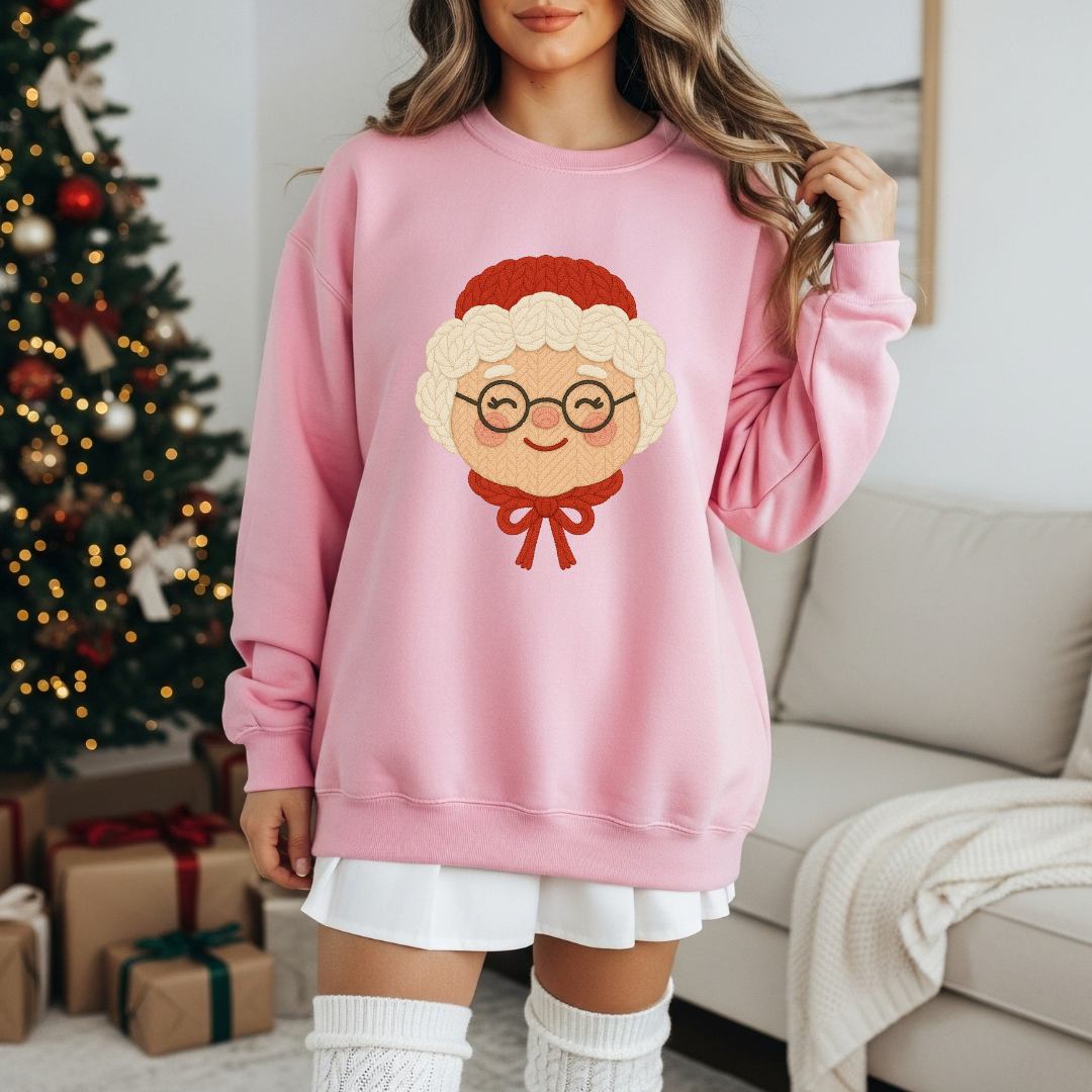 Yarn Mrs. Claus Sweatshirt