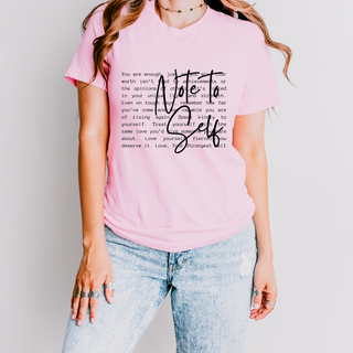 Note To Self Tee