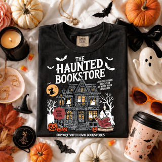 The Haunted Bookstore Graphic Tee