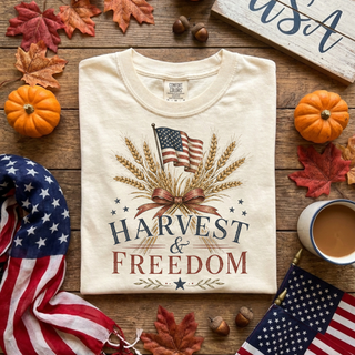 Harvest and Freedom Tee