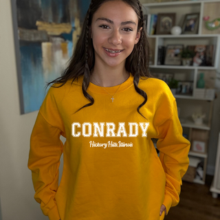 Conrady Hickory HIlls Bold White Sweatshirt