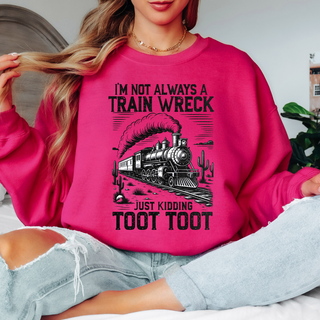 Train Wreck Sweatshirt
