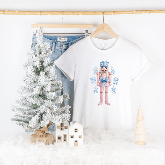 Pink Blue Nutcracker Tee