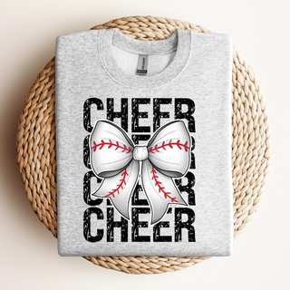 Cheer Baseball Bows | Sweatshirt