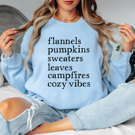 Fall Words Sweatshirt