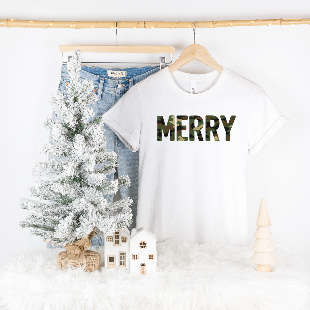 Merry Camo Tee