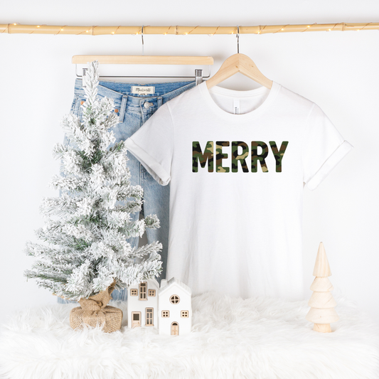 Merry Camo Tee