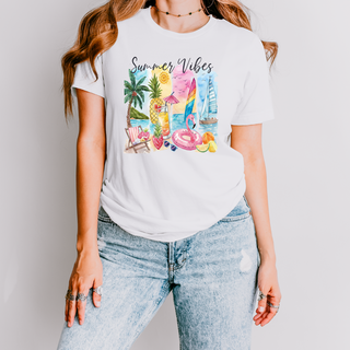 Colorful Summer Vibes Tshirt